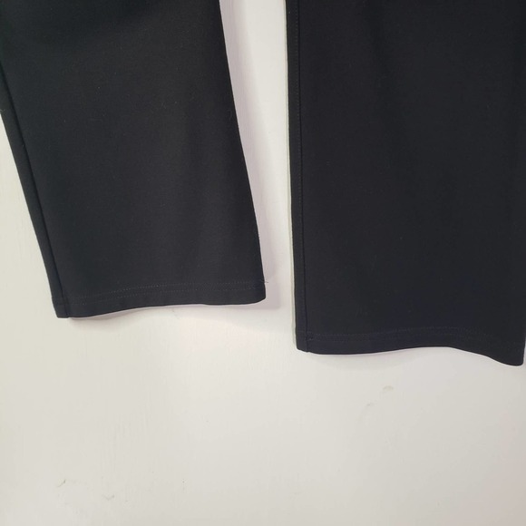 Betabrand Straight Leg Classic Dress Yoga Pants SP S Petite Black Trousers - Picture 3 of 11